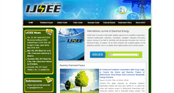 Desktop Screenshot of ijoee.org