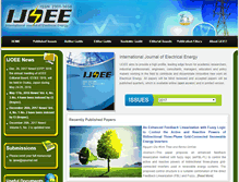 Tablet Screenshot of ijoee.org